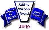 Parent To Parent Adding Wisdom Award