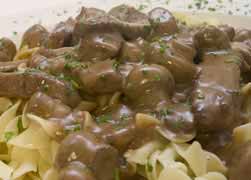 homemade Beef Stroganoff