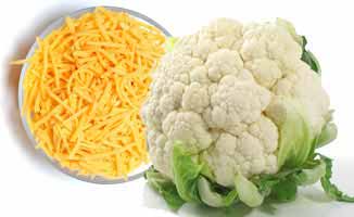 Delicious Cheesy Cauliflower