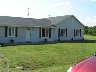 Our house from the front