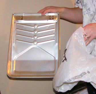 Empty Paint Tray