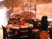 Halloween Party Table Setting