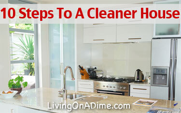 10 Steps To A Cleaner House - Preventing Messes