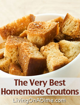 Easy Homemade Croutons Recipe