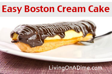Easy Boston Cream Cake Recipe