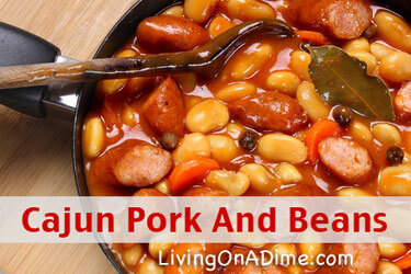 Cajun Pork and Beans Recipe