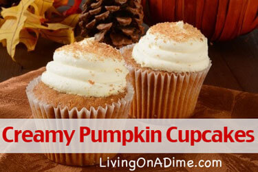 Creamy Pumpkin Cupcakes Recipe