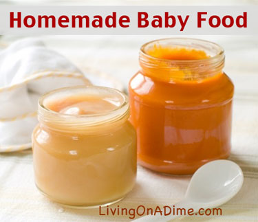 How to Make Easy Homemade Baby Food Recipes