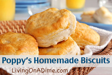 Poppy's Homemade Biscuits Recipe