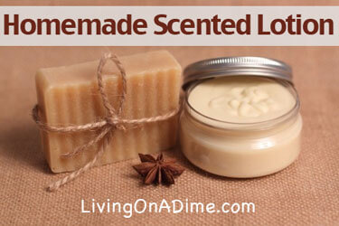 Homemade Scented Lotion Recipe