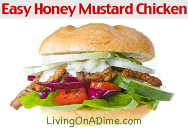 Quick And Easy Honey Mustard Chicken Recipe