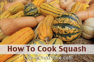 How To Cook Squash