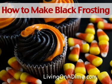 How to Make Black Frosting