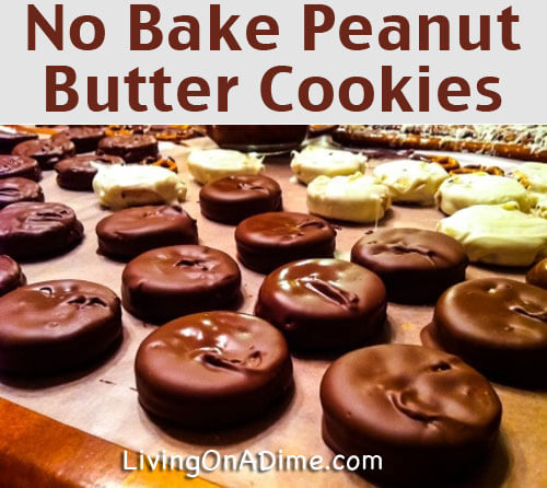 No Bake Peanut Butter Cookies Recipe