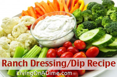 Ranch Dressing Recipe - Ranch Dip Recipe