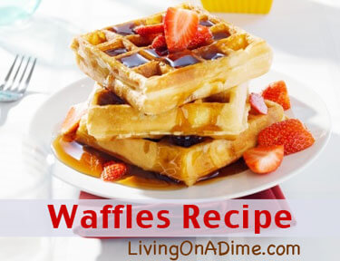 Homemade Waffles Recipe