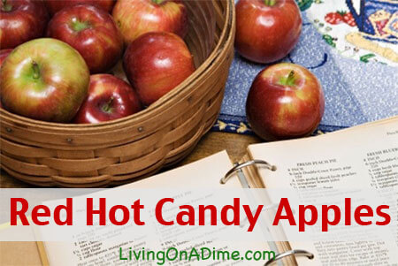 Red Hot Candy Apples Recipe