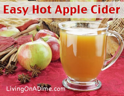 Easy Hot Apple Cider Recipe