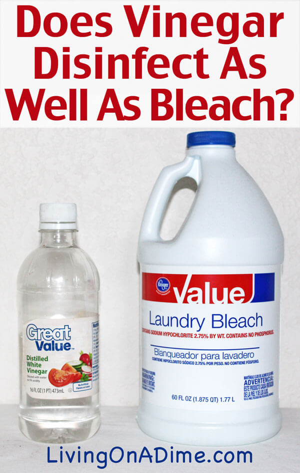 Can non-chlorine bleach be used to disinfect things?