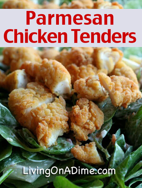 3 Ingredient Parmesan Chicken Tenders Recipe
