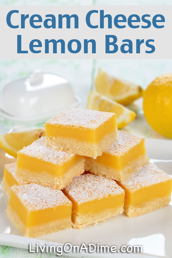 Cream Cheese Lemon Bars Recipe Cream Cheese Lemon Bars Recipe