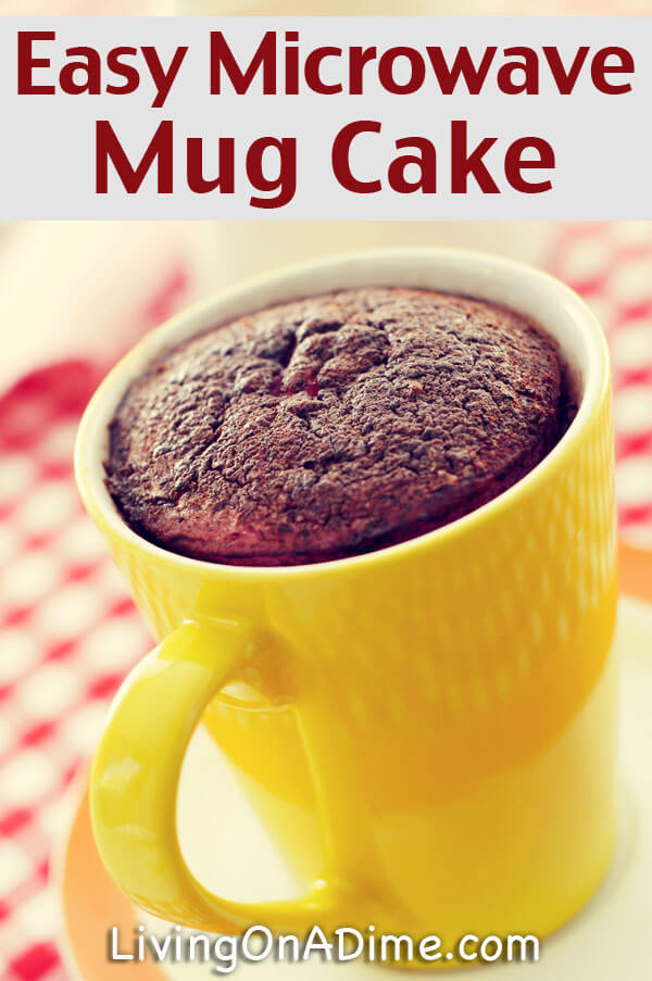 Homemade Warm Delights Easy Microwave Mug Cake Recipe Mug Cake 