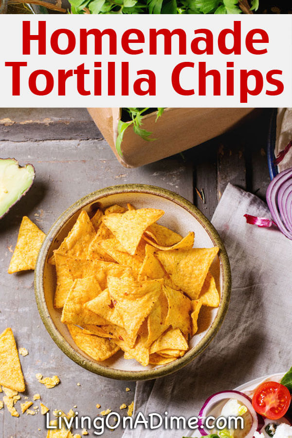 Homemade Fried Tortilla Chips Recipe