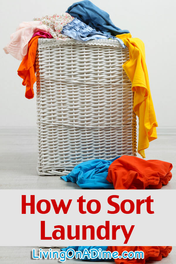 How To Sort Laundry - Laundry 101