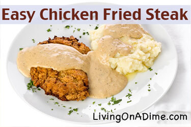 Easy Chicken Fried Steak Recipe