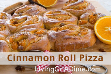 Cinnamon Roll Pizza Recipe