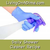 Daily Shower Cleaner Recipe