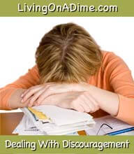 discouraged lady