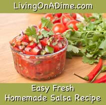 salsa easy homemade salsa recipe