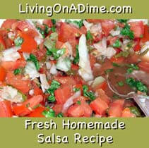 Easy homemade salsa recipe
