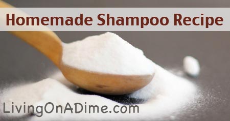 baking-soda-vinegar homemade shampoo recipe