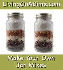 Make your own jar mixes