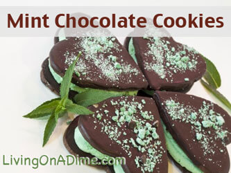 Mint Chocolate Cookies Recipe - Whoopie Pies