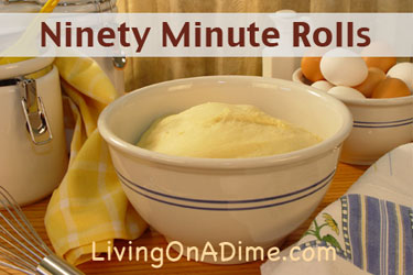 Ninety Minute Rolls Recipe