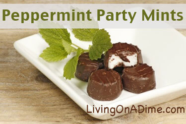 homemade-party-mints homemade party mints york peppermint patties