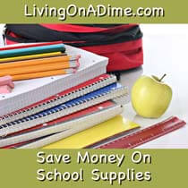 Save Money on Back To School Supplies