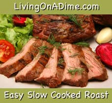 slow cooked roast recipe