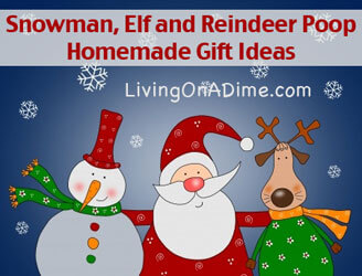 Snowman Poop, Elf Poop and Reindeer Poop - Homemade Christmas Gift Ideas