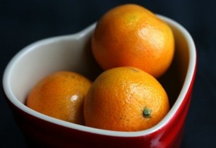 bowl of oranges