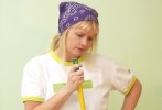 cleaning lady