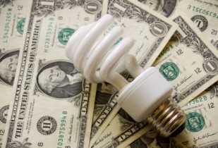 lightbulb and money
