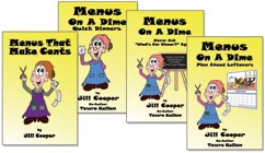 Menus On A Dime E-book Series Saves You Money While Preparing Delicious Meals!