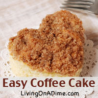 Easy Coffee Cake Recipe
