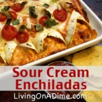 Sour Cream Enchiladas