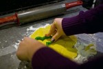cutting cookies