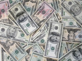 pile of money